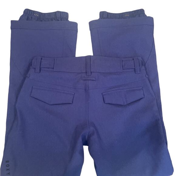 Roxy Snowboard Pants Womens Large 10K Slim Fit Stretch Ski Wintersports Purple - Picture 5 of 15